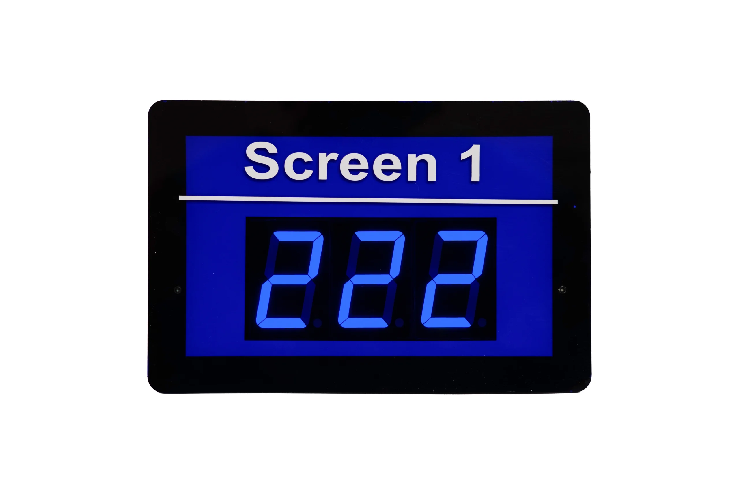 3 Digits Blue